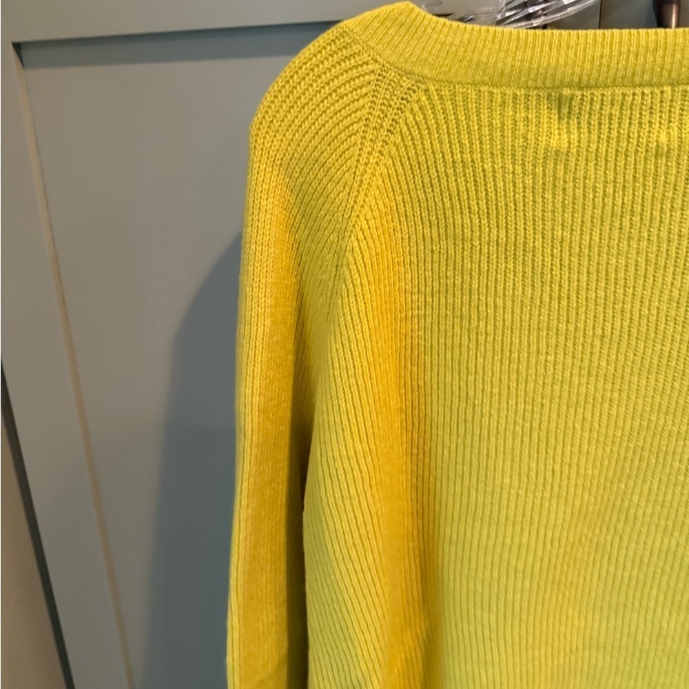 NWOT Old Navy Citron V-Neck Knit Sweater SZ L - Picture 5 of 12